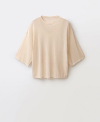 Women's Oversize Short Sleeve Sweater