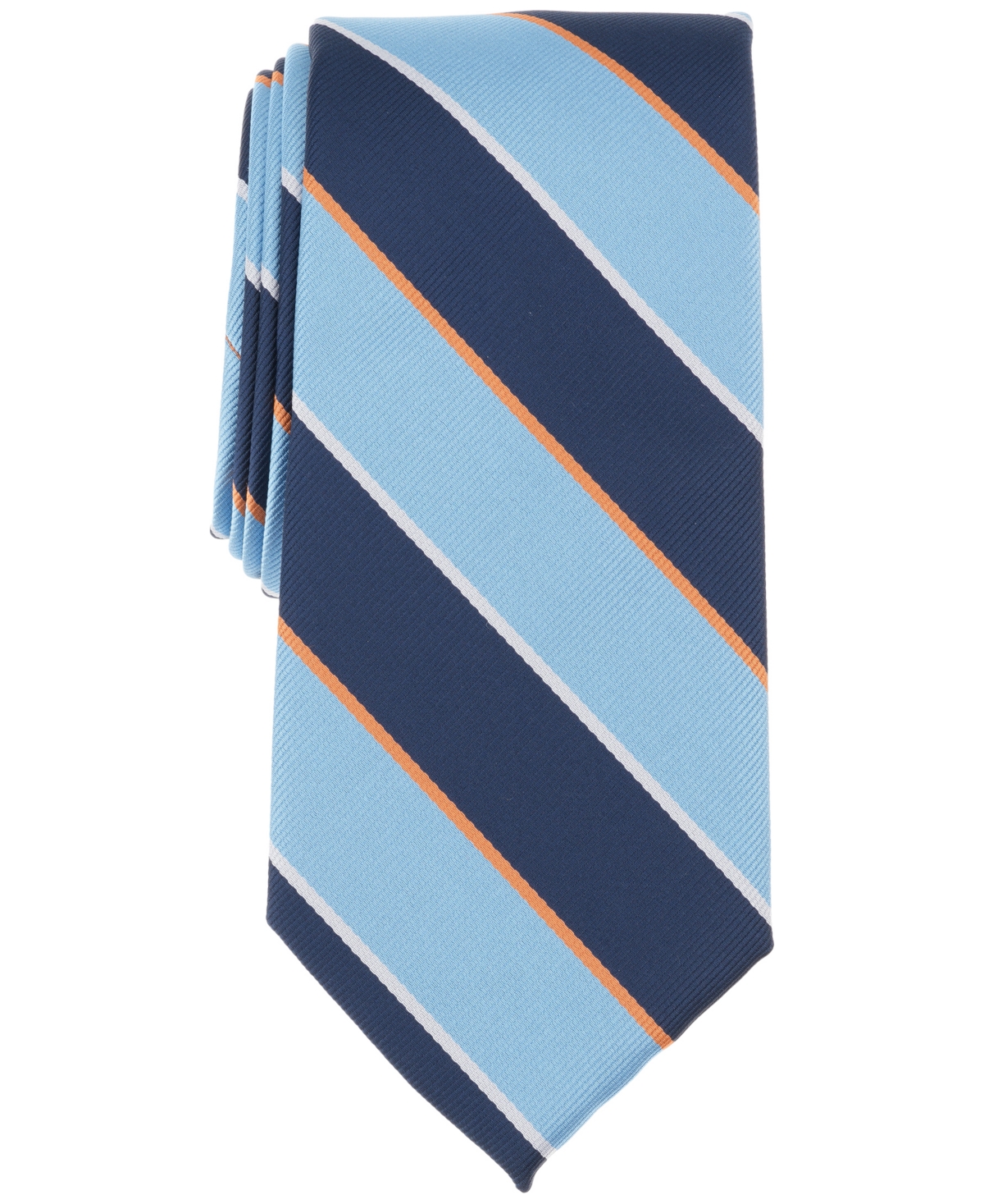 Men's Hillers Stripe Tie, Exclusively at Macy's - Lt Blue Pastel