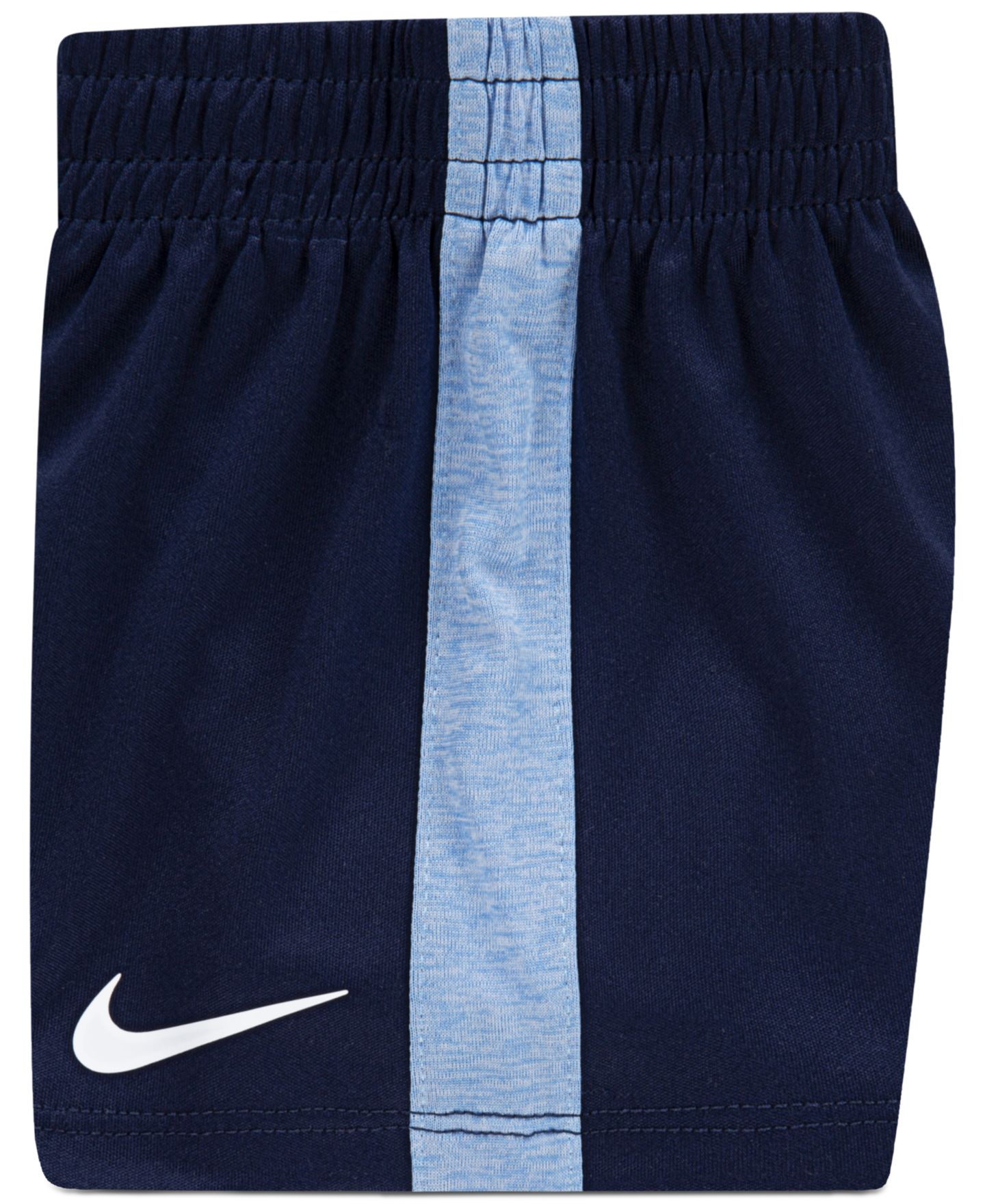 Детский комплект Nike для малыша: футболка с логотипом и шорты, 2 предмета, цвет: Полуночный тёмно-синий — фото 4
