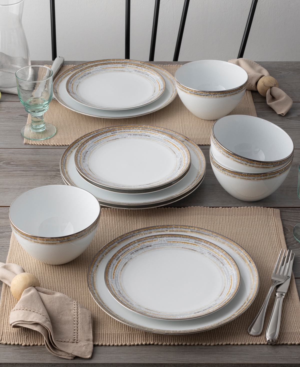 Noritake Raylan Salad Plates, Set of 4