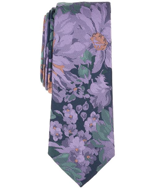 alfani Bar III Men's Haydon Floral Tie Exclusively at Macy's Men's Fashion & Accessories