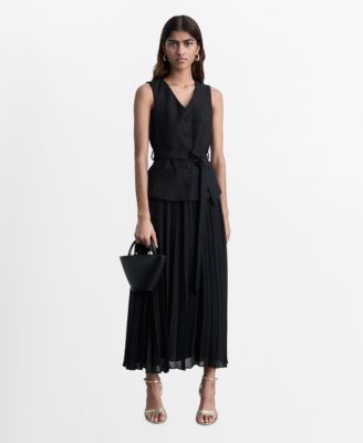 MANGO - Women's Combined Vest Dress