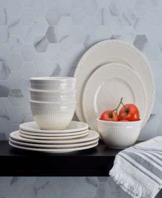 Italian Countryside 12-Pc. Melamine Dinnerware Set, Service for 4