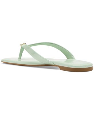 Women's Spade Flower Flip Flop Flat Sandals