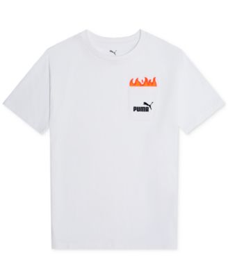 Puma - Big Boys Fire Logo Graphic T-Shirt