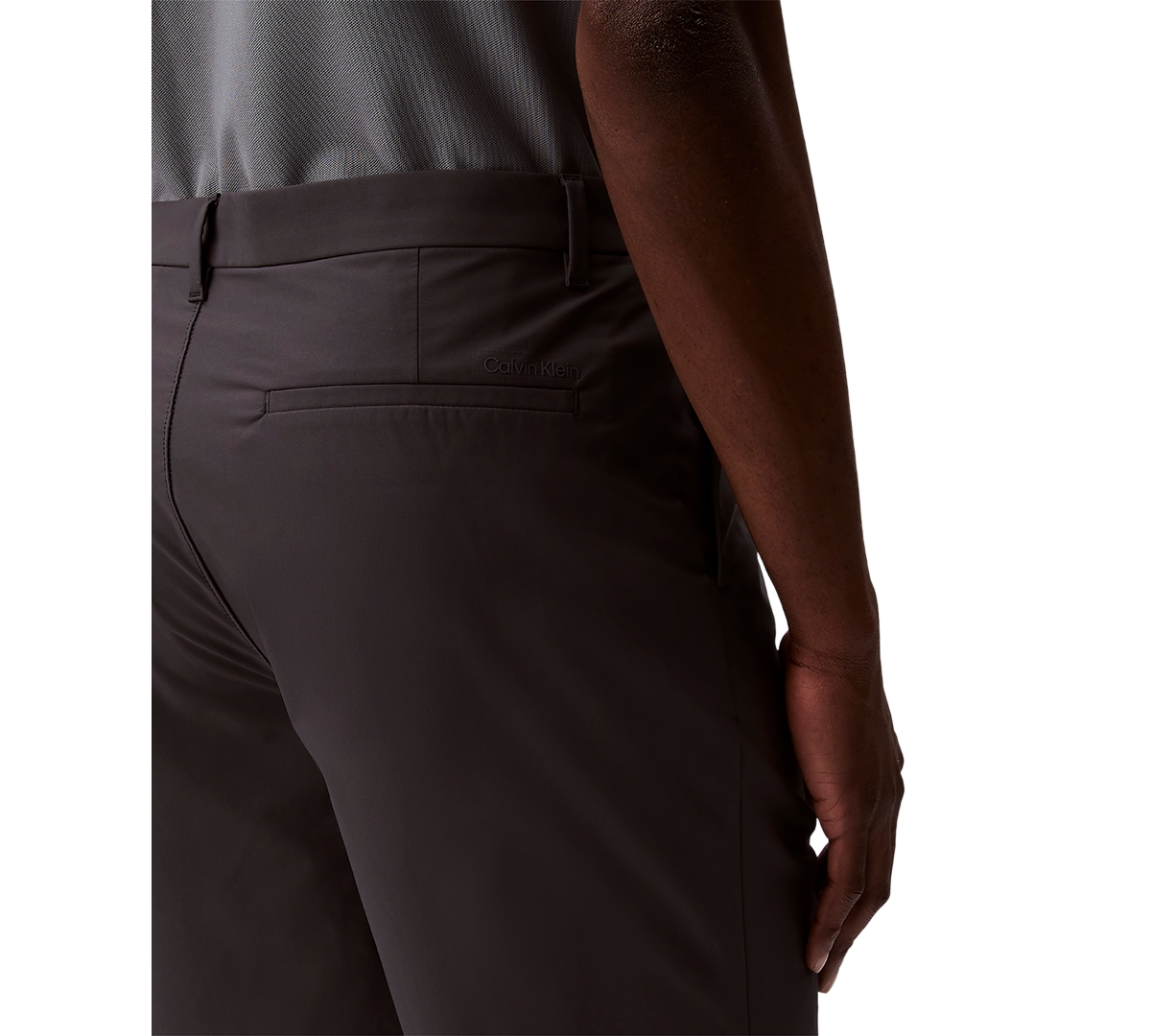 Calvin Klein Men's Classic 9" Tech Shorts In Asphalt