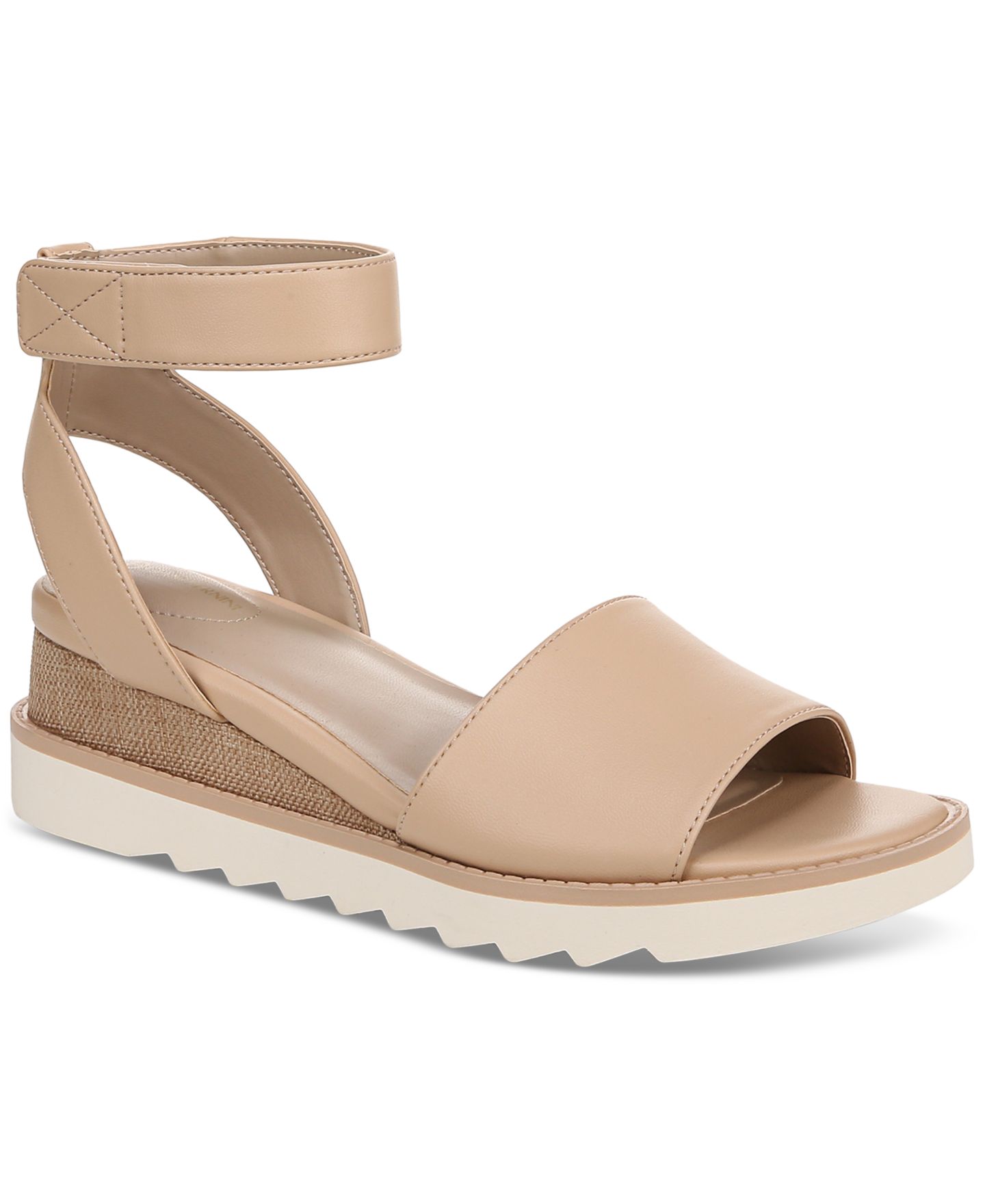 Женские сандалии Giani Bernini Constancia Ankle Strap Wedge, цвет: Имбирный — фото 1