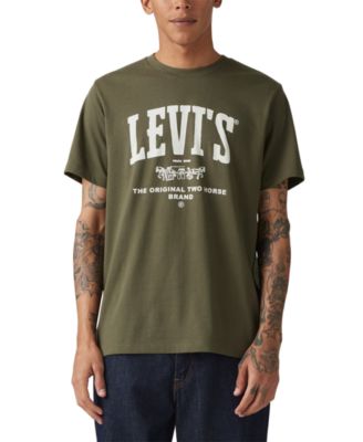 Levi's - Men's Classic Short Sleeve Graphic Crewneck T-Shirt