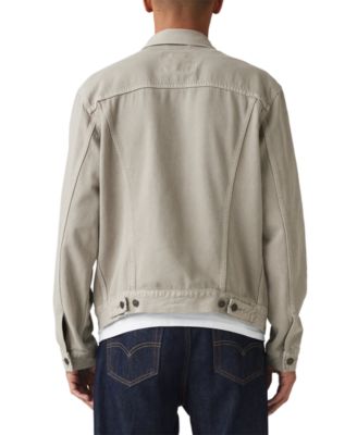 Men's Regular-Fit Stretch Denim Trucker Jacket