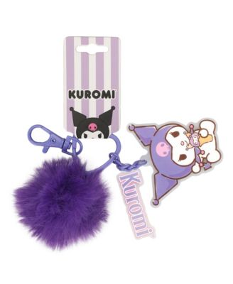 Heart Shaped Keychain With Character Charms