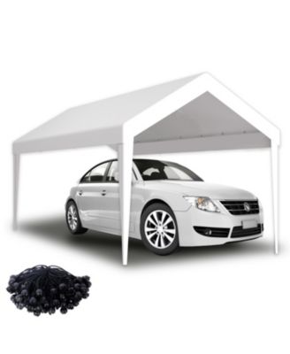 12x20ft Carport Canopy Cover, Waterproof & UV Tarp with Elastic Buckles