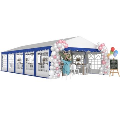 16.5' x 33' Party Tent Canopy with Removable Sidewalls