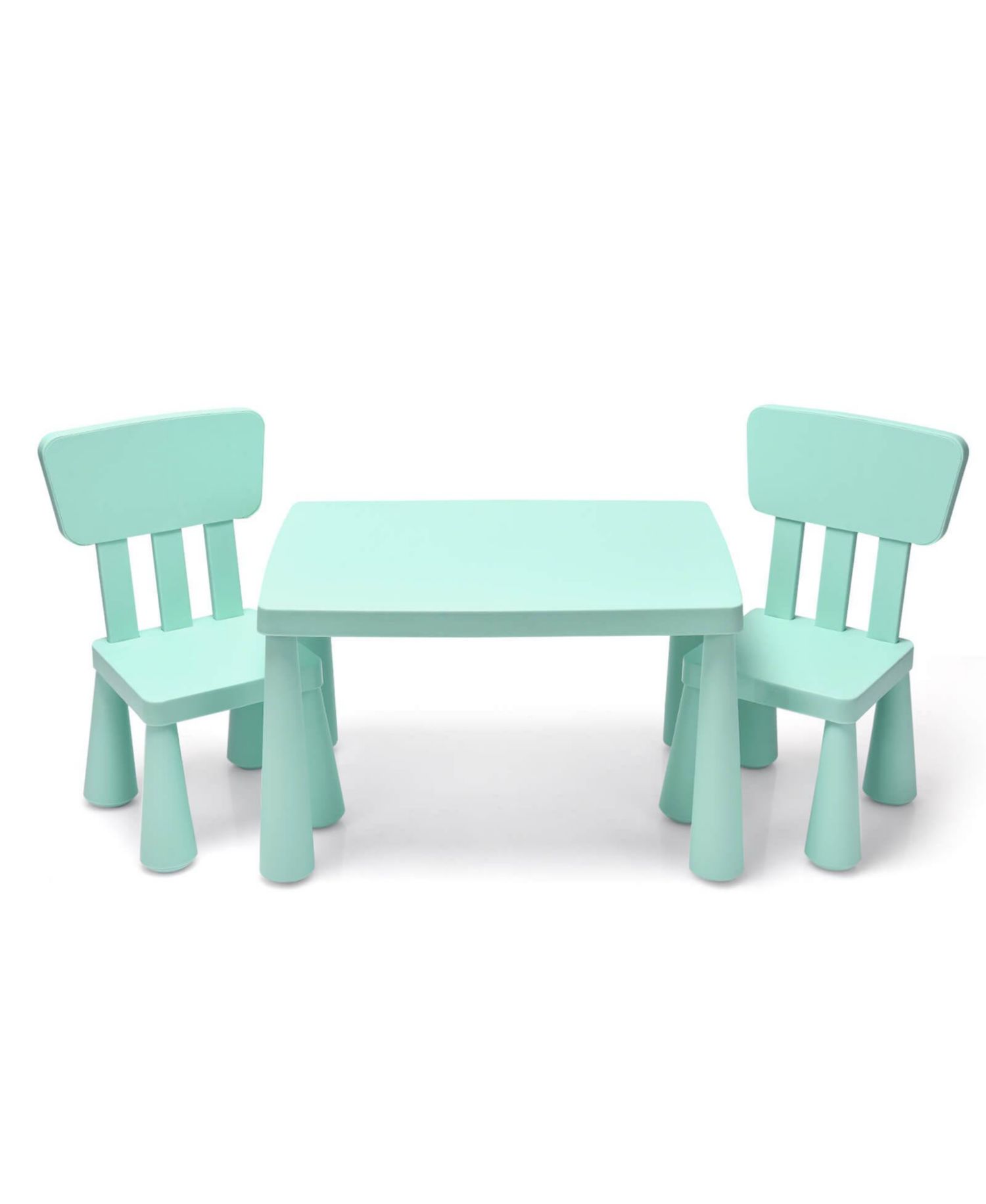 Kids Activity Table and 2-Chair Set, 3 Pieces