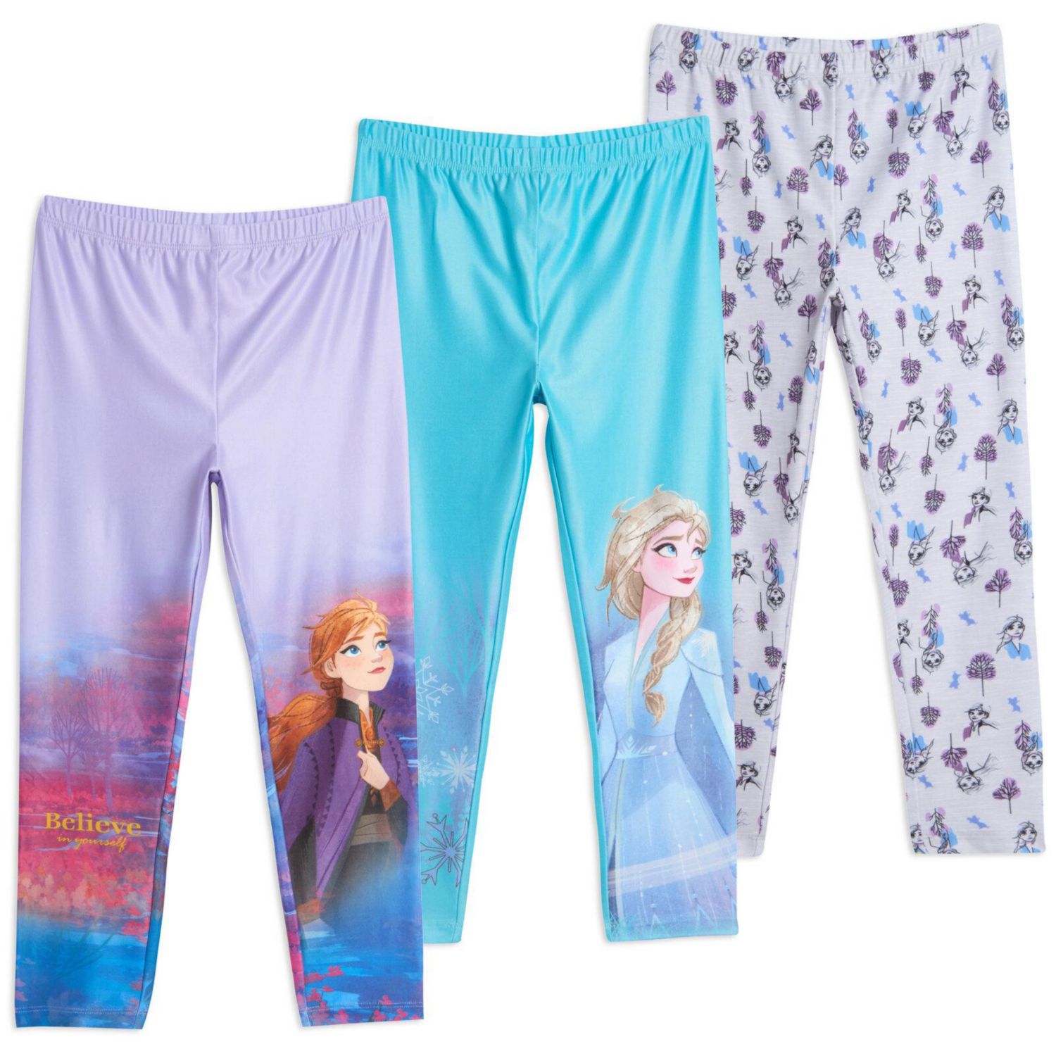 Girls' 3-Pack Leggings