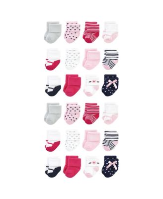 Little Treasure Baby Boys Treasure 24 Pairs of Comfort Knit Terry Socks - Polished 34$