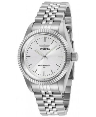Women's 29396 Specialty Quartz 3 Hand Silver Dial Watch