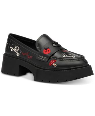 COACH - Women's Leah Platform Sketch Loafer Flats