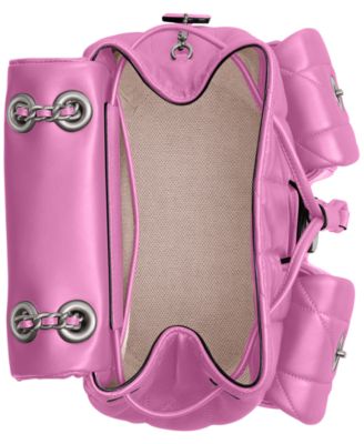 Quilted Tabby Small Leather Backpack 