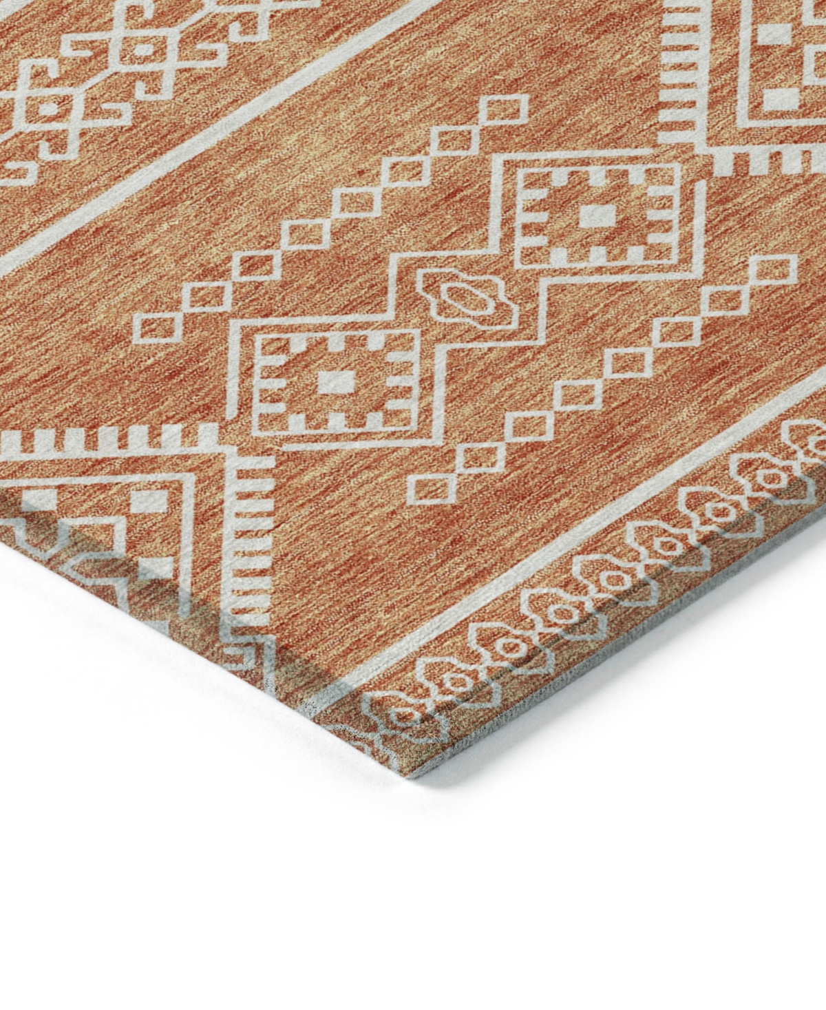 Addison Chantille Acn901 8'x10' Area Rug In Copper