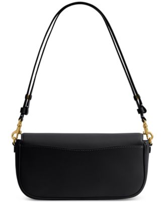 COACH Brook Small Leather Flap Chain Bag - Macy's