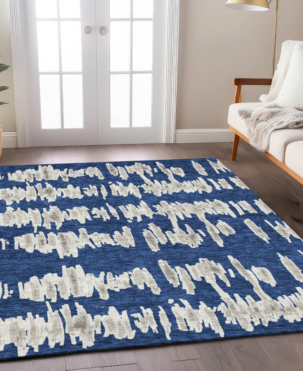 Addison Chantille Acn905 10'x14' Area Rug In Navy