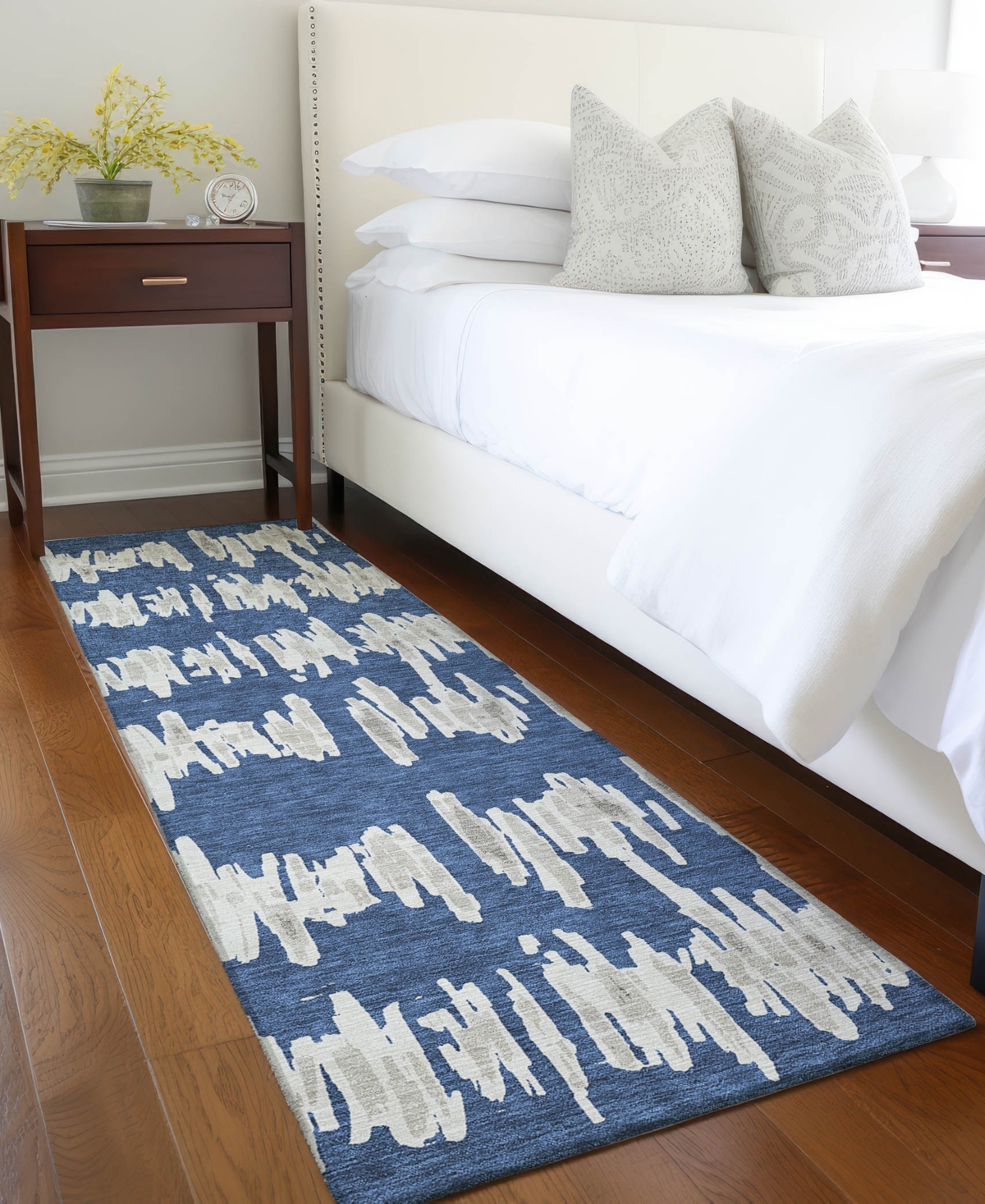 Addison Chantille Acn905 2'3"x7'6" Runner Area Rug In Navy