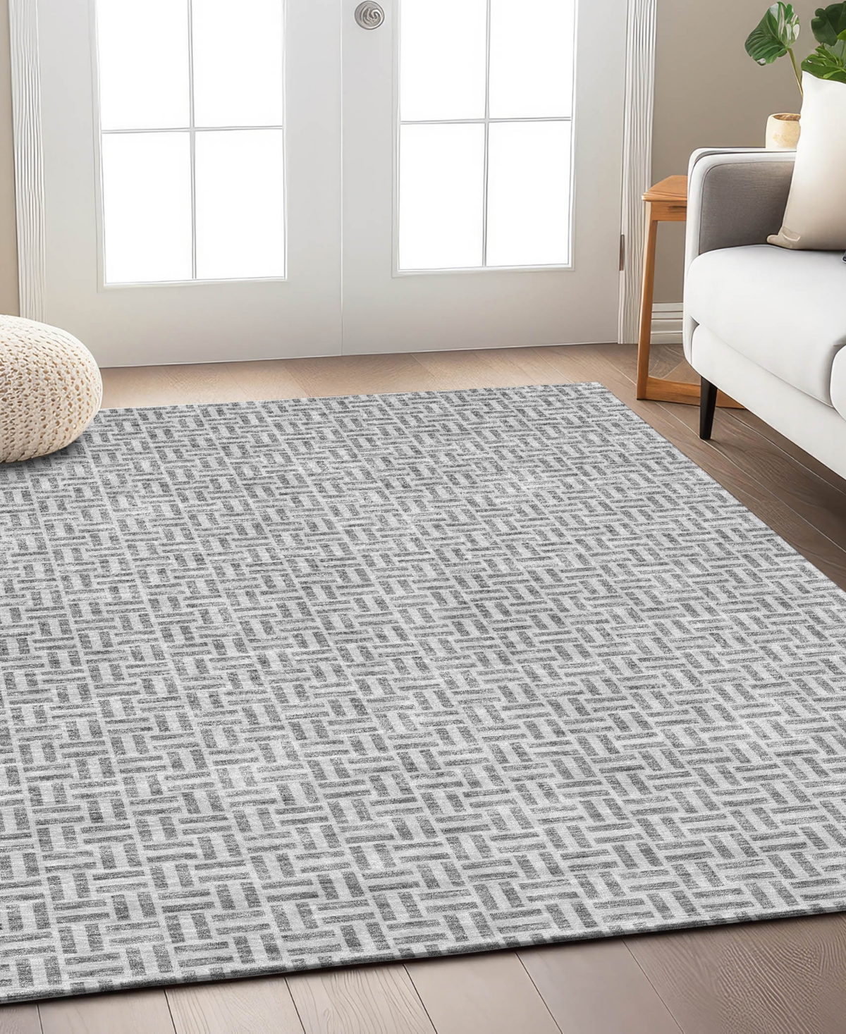 Addison Chantille Acn911 8'x10' Area Rug In Gray