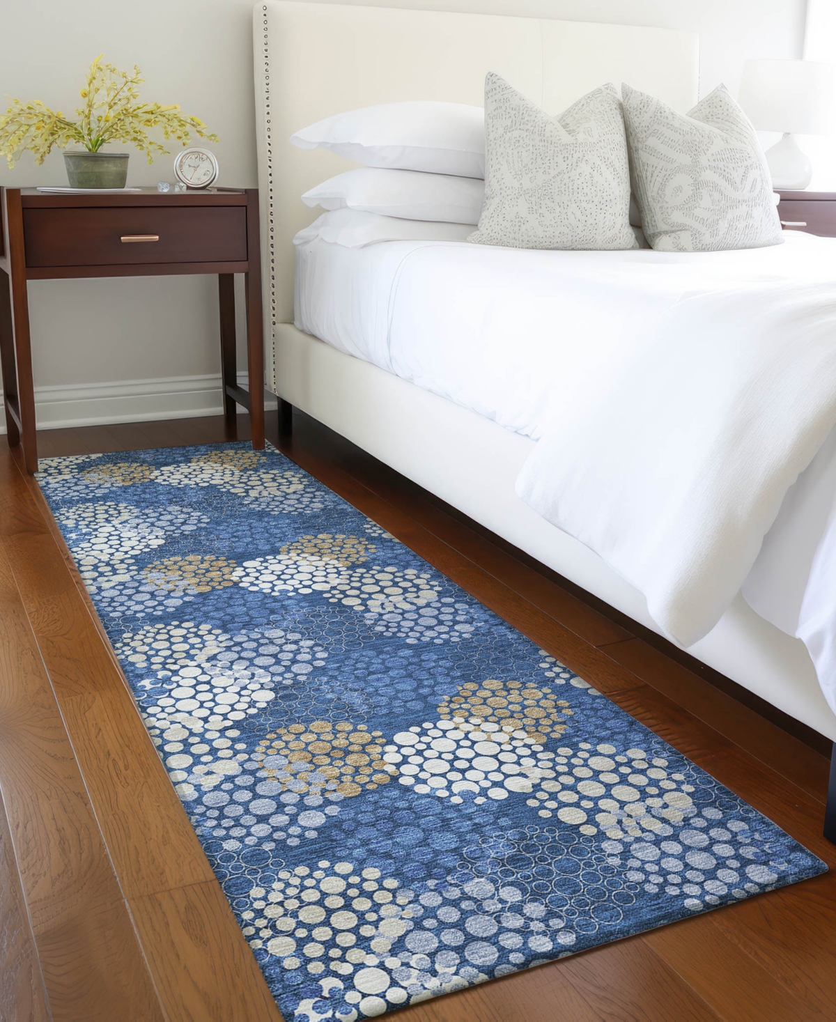 Addison Chantille Acn908 2'3"x7'6" Runner Area Rug In Navy