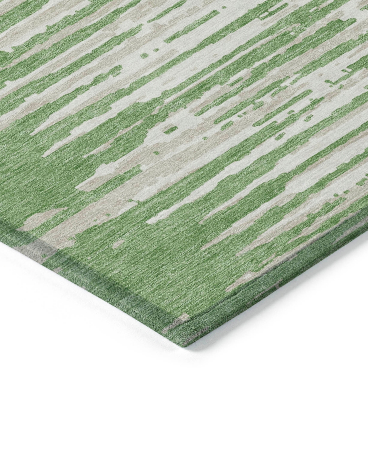 Addison Chantille Acn888 5'x7'6 Area Rug In Green