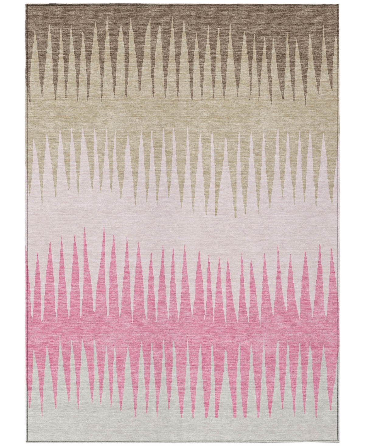 Addison Chantille Acn886 2'6"x3'10" Area Rug In Pink