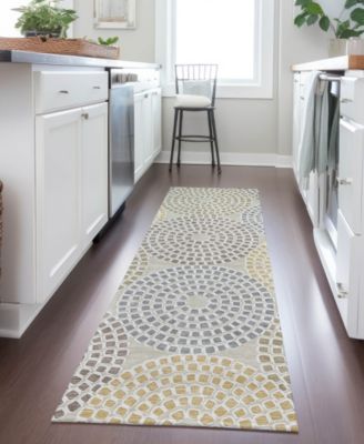 Chantille Machine Washable ACN882 2'3"x7'6" Runner Area Rug