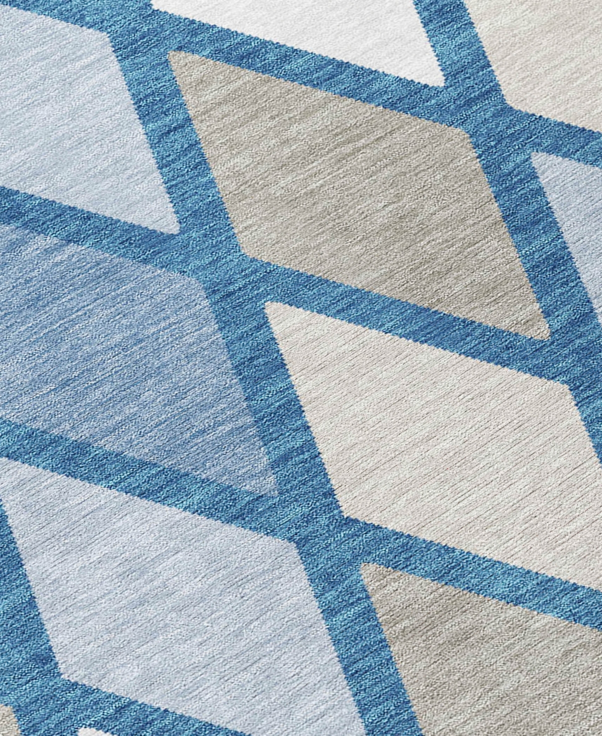 Shop Addison Chantille Acn887 8'x8' Round Area Rug In Denim