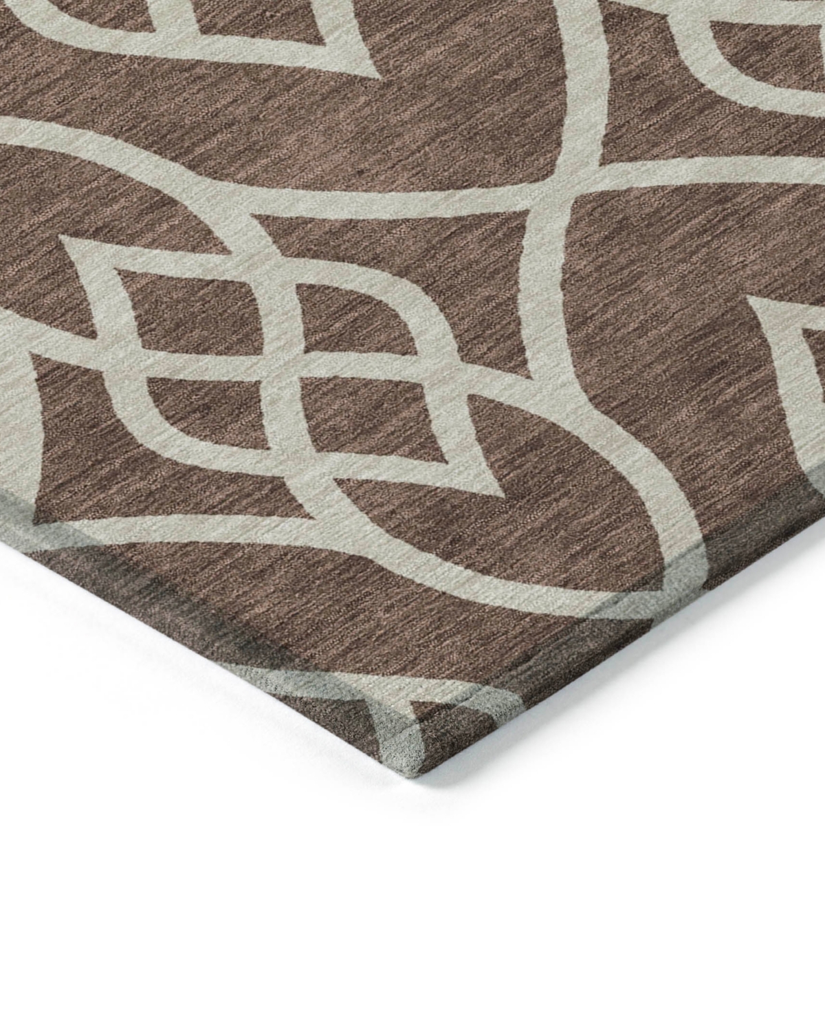 Addison Chantille Acn884 9'x12' Area Rug In Chocolate