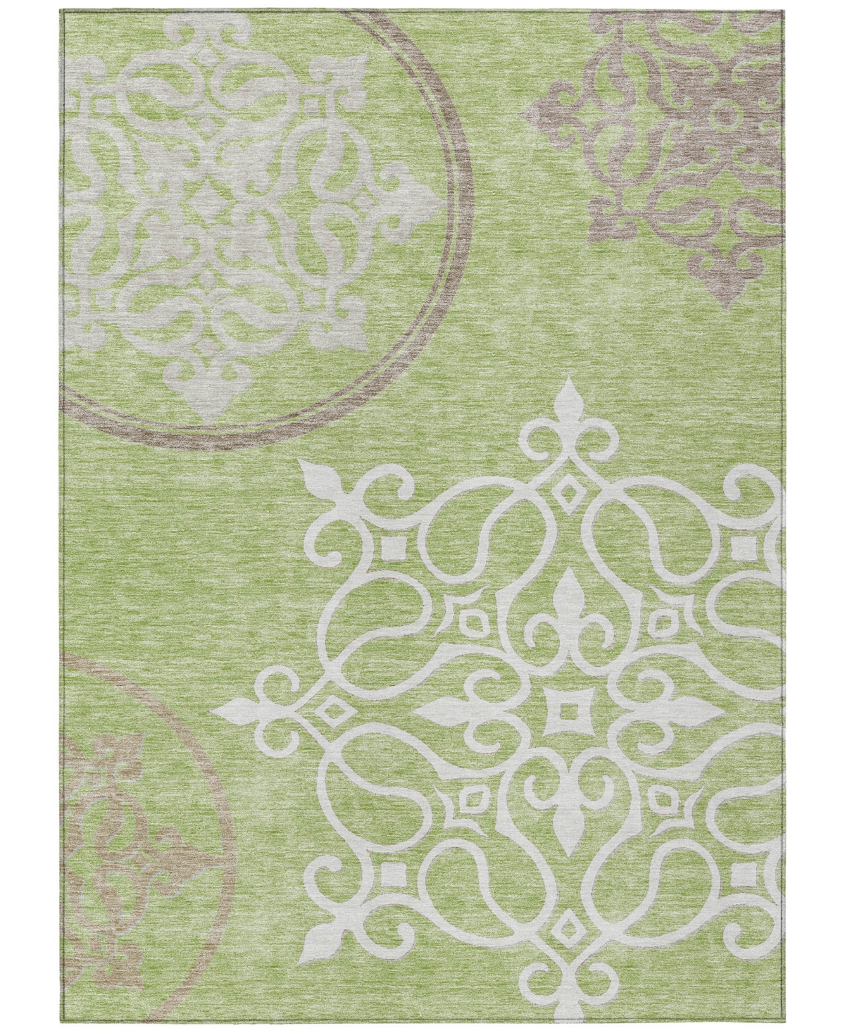 Addison Chantille Acn874 8'x10' Area Rug In Sage