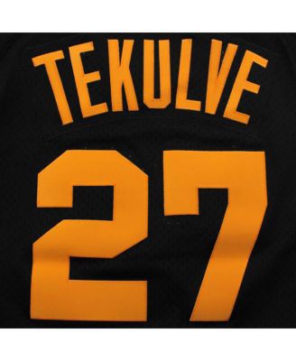 Men's Pittsburgh Pirates Kent Tekulve 1982 Cooperstown Collection Authentic Practice Jersey - Black