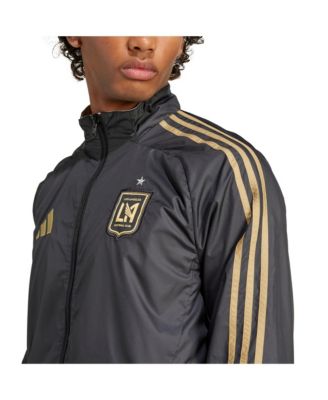 Men's Black/White LAFC 2025 Anthem Reversible Full-Zip Jacket