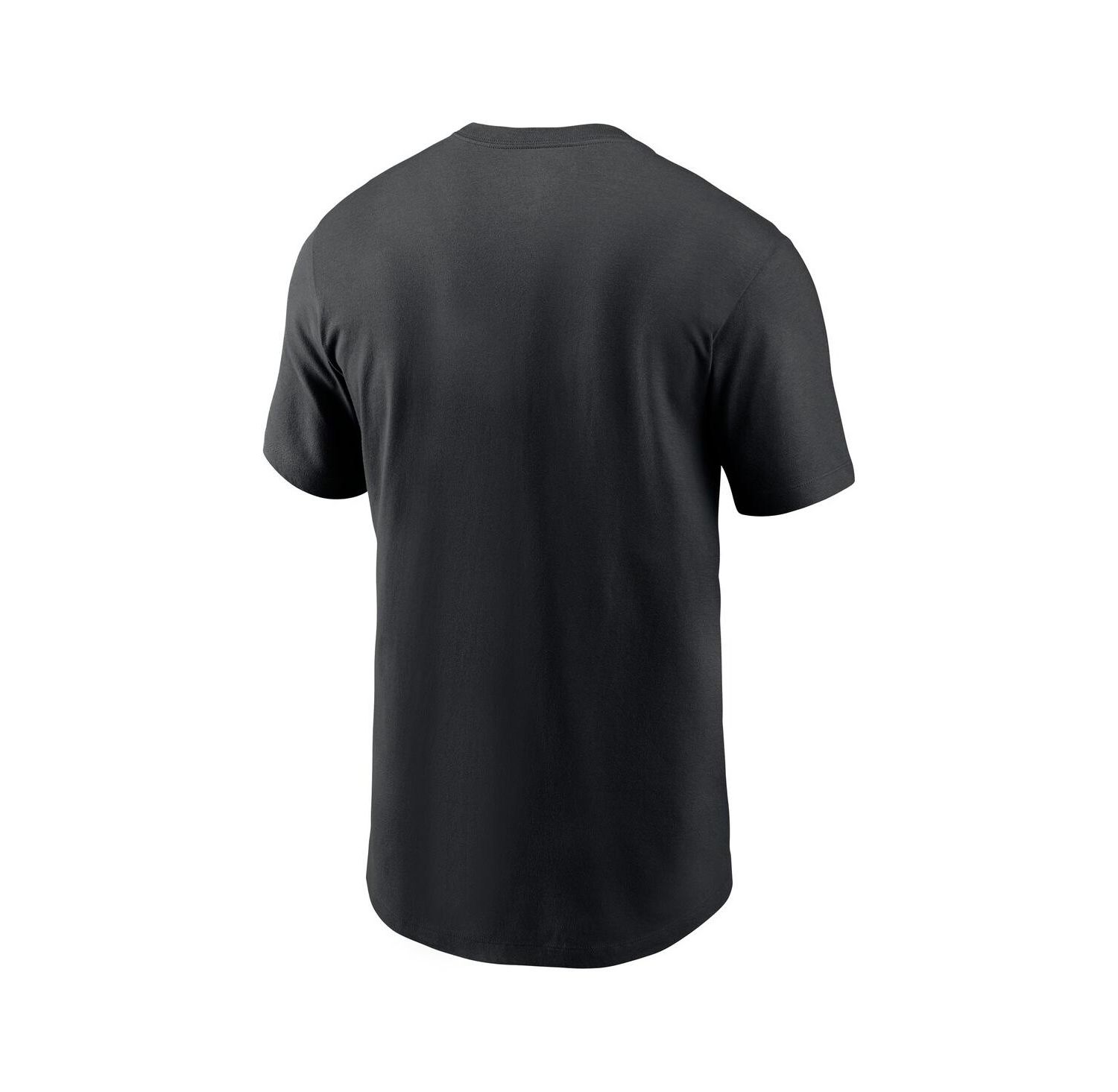Men's Black Cincinnati Reds Cooperstown Wordmark T-Shirt