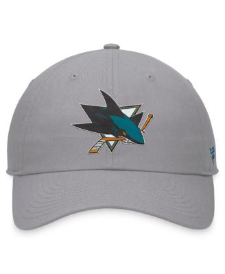Men's Gray San Jose Sharks Extra Time Adjustable Hat