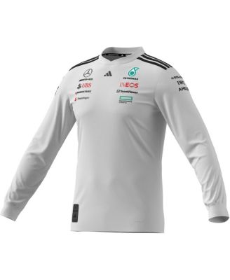 adidas Men's White Mercedes-AMG Petronas F1 Team Driver Wear
