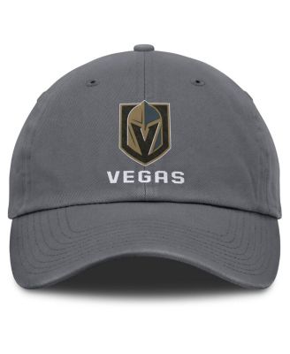 Men's Charcoal Vegas Golden Knights Washed Adjustable Hat
