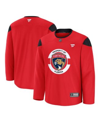 Fanatics - Men's Red Florida Panthers Home Practice Jersey