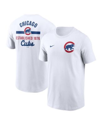 Nike - Men's White Chicago Cubs 2-Hit T-shirt