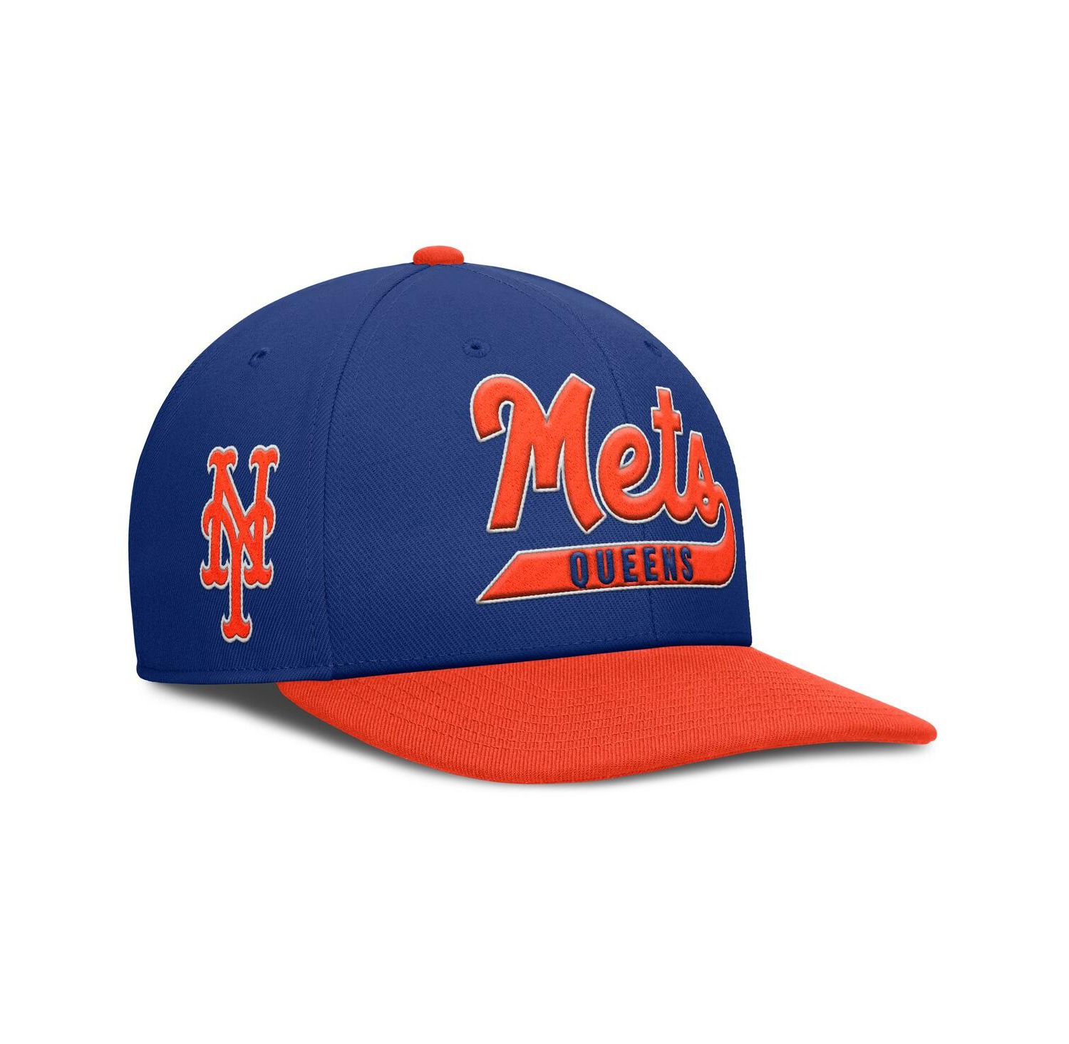 Men's Royal/Orange New York Mets Pro Performance Snapback Hat