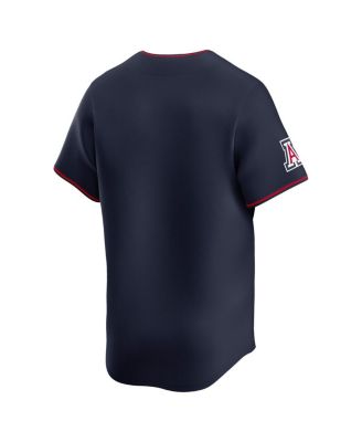 Men's Navy Arizona Wildcats College Limited Baseball Jersey