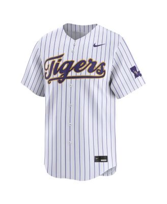 Men's White LSU Tigers College Limited Baseball Jersey