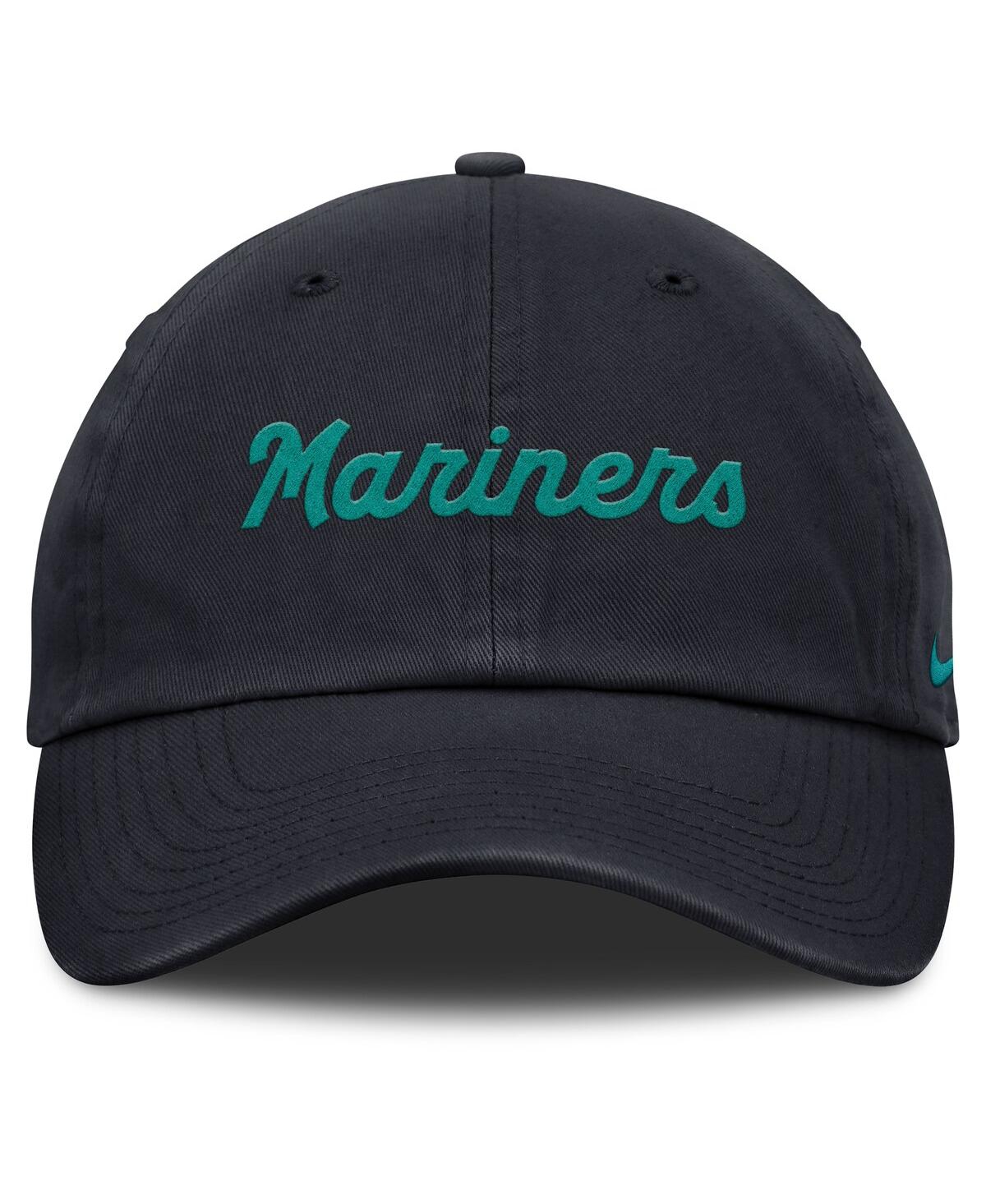 Nike Women's Navy Seattle Mariners Club Adjustable Hat In Navy