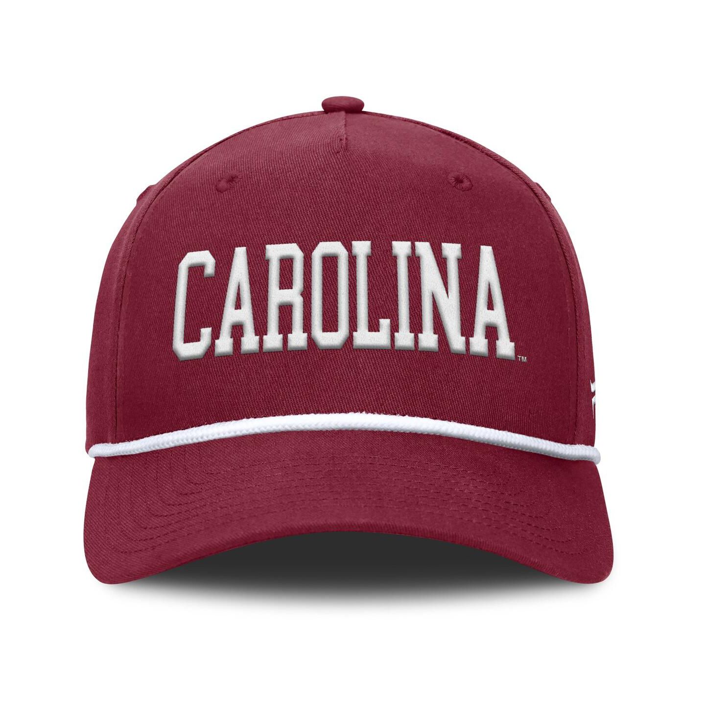 Мужская кепка Fanatics Garnet South Carolina Gamecocks Foul Ball Rope Adjustable Hat — фото 2