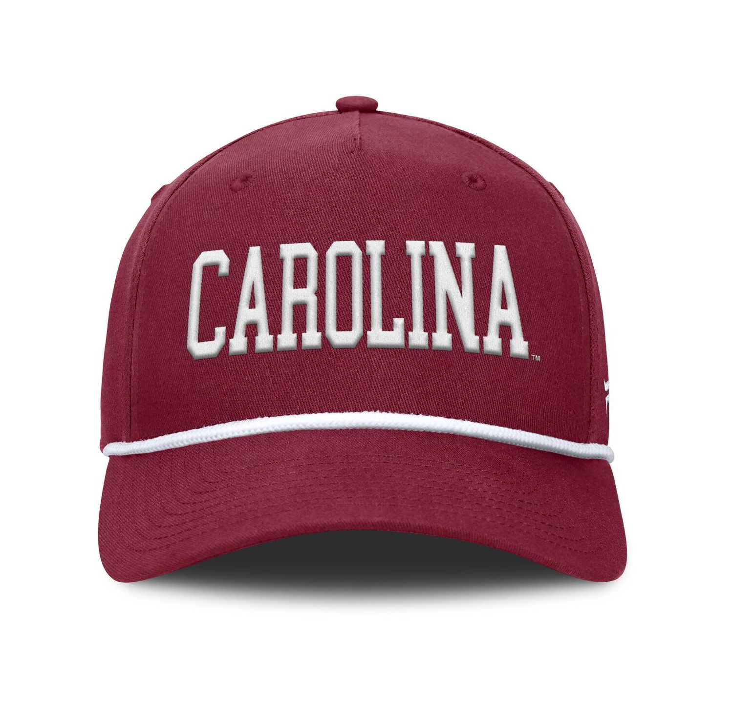 Men's Garnet South Carolina Gamecocks Foul Ball Rope Adjustable Hat