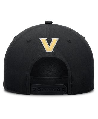 Men's Black Vanderbilt Commodores Foul Ball Rope Adjustable Hat