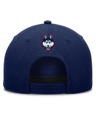 Men's Navy UConn Huskies Foul Ball Rope Adjustable Hat